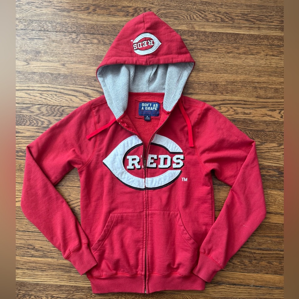 Red Cincinnati Reds Hoodie